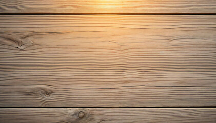 Fototapeta premium wood texture with sunlight effect, The texture and warm color create a sense of rustic and cozy atmosphere