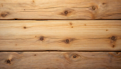 Fototapeta premium wooden planks texture close-up, showcasing the natural grain and knots