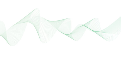 Abstract wave line. Digital frequency equalizer. digital Stylized line art background. Vector illustration.	