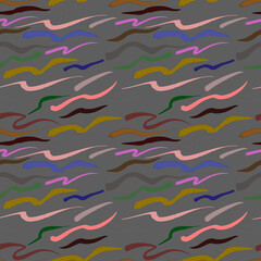 Illustration. Seamless pattern, Abstraction