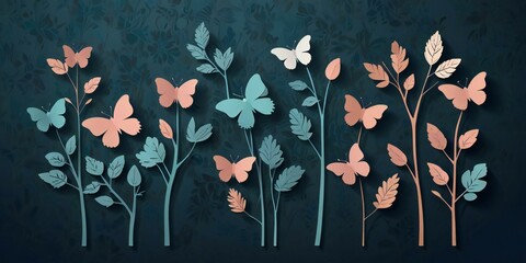 background with flowers