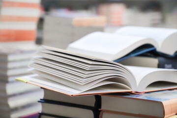 stack of books