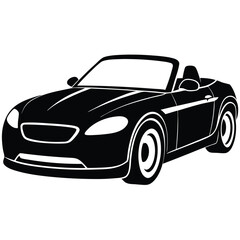 Obraz premium Classic Convertible Car Vector