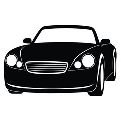 Classic Convertible Car Vector
