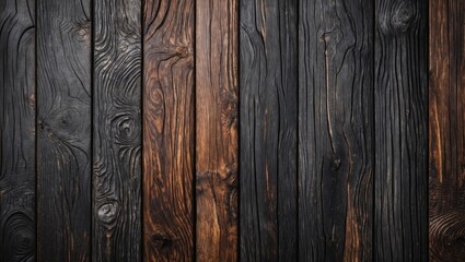 Obraz premium Rich dark wood texture for elegant background design