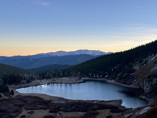 St. Marys Glacier Sunset 