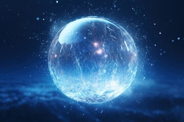 Magic glass ball astronomy universe outdoors