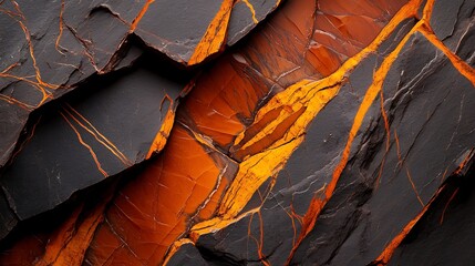 Orange and grey stone texture, abstract background, geological formation, nature backdrop, design element