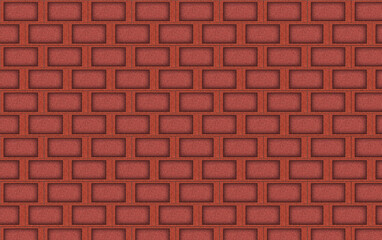 bricks background with arrangement in wall in special design 