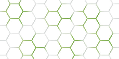 Abstract seamless honeycomb hexagon background. Geometric texture white gray pattern design.
