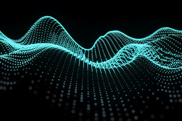 Abstract Futuristic Technology, Data, Digital Connections Background with Intricate Blue Circuit Lines