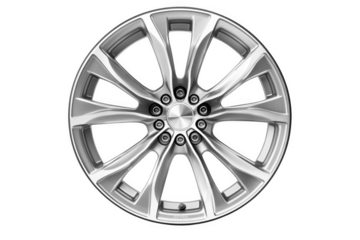 car wheel isolated on white background