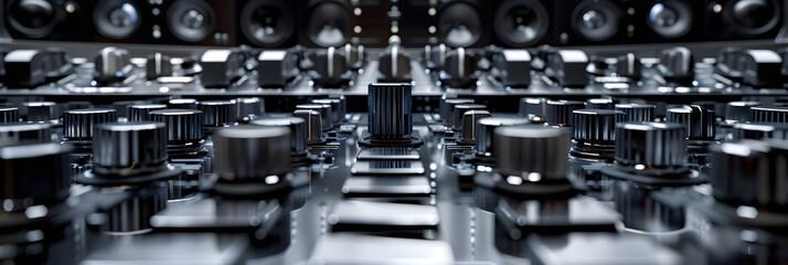 Fototapeta premium Music and Sound Technologies: A Symphony of Creativity and Craftsmanship