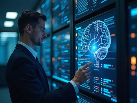 Artificial Intelligence Is Employed By Professionals To Efficiently Preserve Firm Data In Document Management Systems And Online Databases Securely. 00002