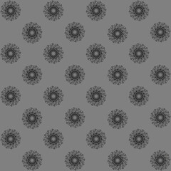 Illustration seamless pattern bed linen