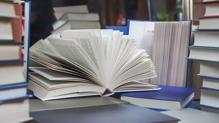 Fototapeta premium pile of books