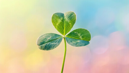 impressionist clover, soft impressionist clover, impressionist clover art