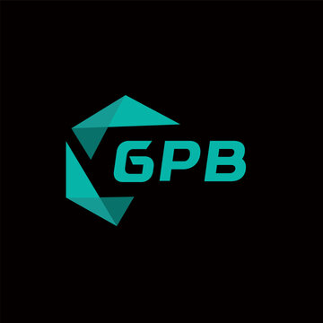 GPB creative minimalist letter logo. GPB unique vector initials alphabet letter logo design