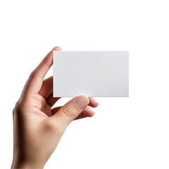 Obraz premium Blank Business Card Mockup