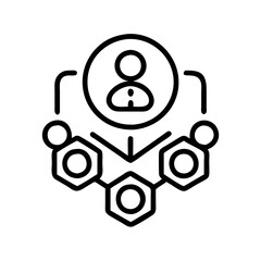 token icon, token line art - simple line art of token, perfect for token logos and icons