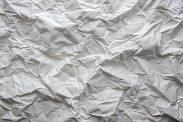 Obraz premium white crumpled paper for background