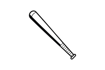 Baseball bat icon. Simple illustration of baseball bat vector illustration, Baseball bat silhouette, 
baseball player svg, Sports icon, isolated vector  