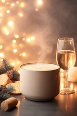 Indulging in bubbling cheese fondue surrounded by tasty dippables on a cozy table setting