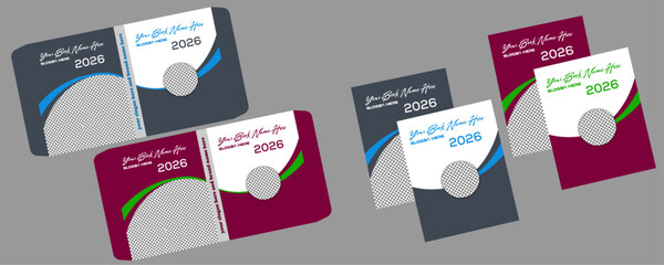 new bokk cover design  vector