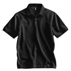 Black Polo Shirt Mockup Classic Style Apparel Design Template