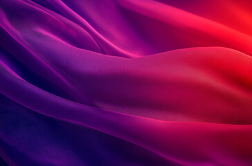 Fototapeta premium Red and Blue Light with Flowing Flames, Surreal Abstract Shapes on a Dark Gradient Background, Featuring Glowing Particles, Optical Flares, and Soft Lighting Effects for a Mystical Atmosphere