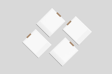 POLAROID BLANK BACKGROUND