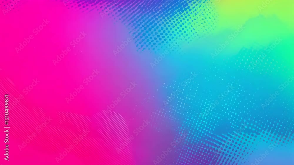 Aufkleber dynamic color gradient shifts with vibrant abstract patterns
