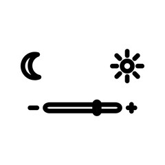 Contrast icon, brightness icon. adjust contrast icon. Signs and symbols vector illustration
