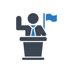 Political Speech Icon