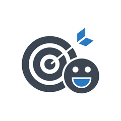 Target Smiley Icon