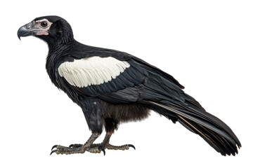 Isolated Full Andean Condor
