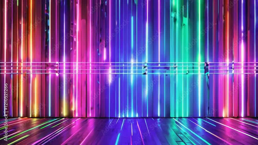 Poster abstract background with lines