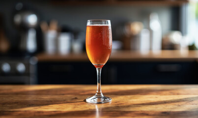 Kir Royale with Crème de Cassis and Champagne