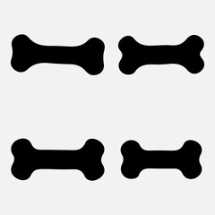 Isolated Dog Bone Vector Design for Pet Supplies and Branding