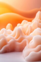 Discovering the enchanting beauty of crystalline white ice formations in natural light