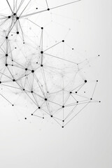 Digital Information Technology Network Background, Abstract dot point connect with gradient line Digital Networking conceptual network networking concept internet business technology communication