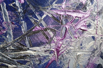 Abstract background with grunge texture, acrylic painting 