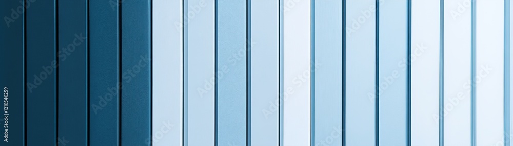 Aufkleber created with soft light blue tones and subtle shadows, this abstract background features vertical gr