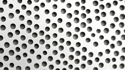 Perforated metal sheet background texture, industrial design, abstract pattern, website backdrop