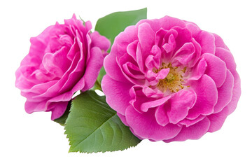 Obraz premium pink dahlia isolated on white