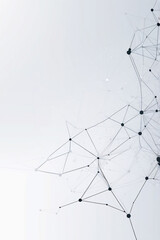 Digital Information Technology Network Background, Abstract dot point connect with gradient line Digital Networking conceptual network networking concept internet business technology communication