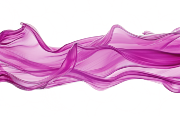 Purple color liquid isolated on white or transparent background
