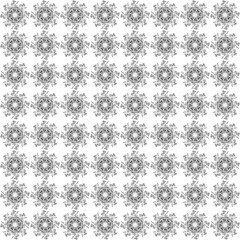 Illustration seamless pattern bed linen