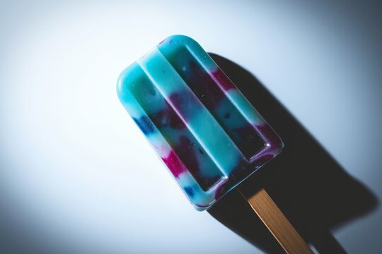 Eis am Stiel in Teal und Purble, Popsicle