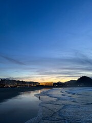Obraz premium Sunset by the sea